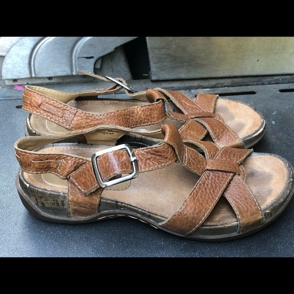 naturalizer Montreat Brown Leather Sport Sandals - Picture 5 of 10